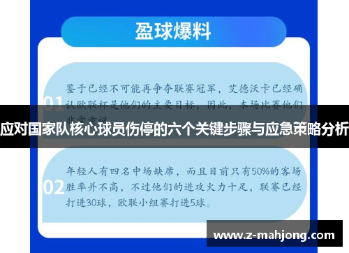 应对国家队核心球员伤停的六个关键步骤与应急策略分析